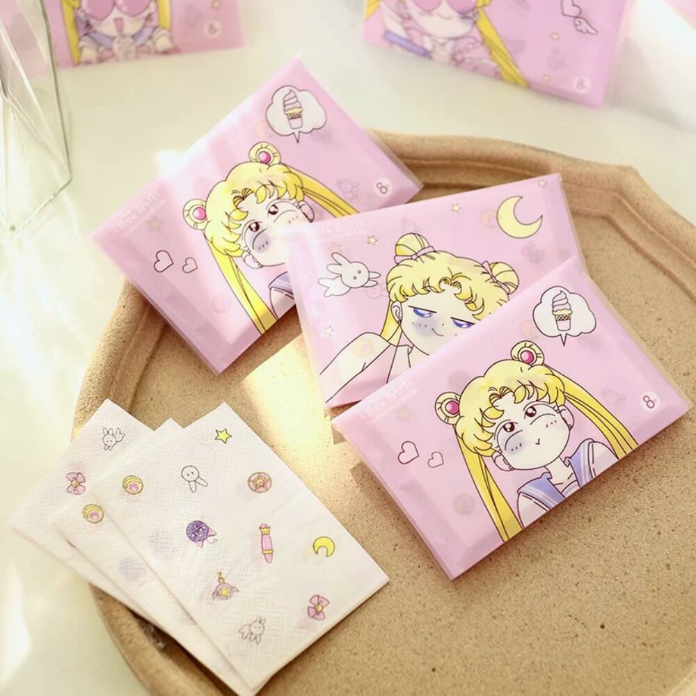 💮3/$20💮 3 pack Sailor Moon Tissues